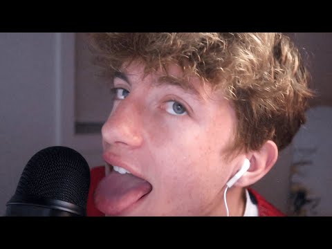 ASMR | WET AND DRY MOUTH SOUNDS & MIC LICKING