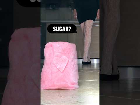High Heels Crushing Food: Pea vs. Cotton Candy! Oddly Satisfying ASMR