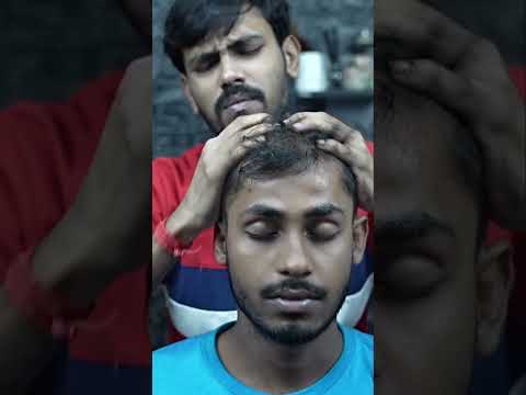 ASMR Head Champi With Neck Cracking | Best Satisfying Thing #shorts