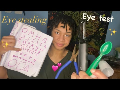 ASMR - Eye *Stealing* Exam (Paige)