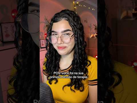 POV: SUA PRIMEIRA SESSÃO DE TERAPIA #asmr #shorts