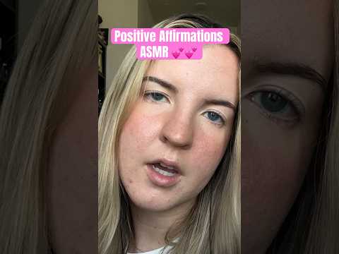 ASMR I am proud of you #affirmations #asmr