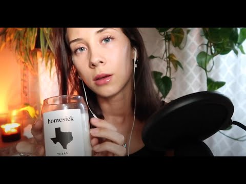 extremely relaxing soft ASMR whispers while I massage, brush +  play with my hair| britlynn baker