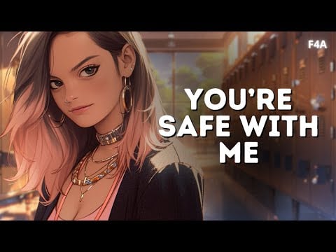 Rebellious Girl Patches you up after You Got Beat Up by Bullies ❤️‍🩹 | Wholesome | Protective