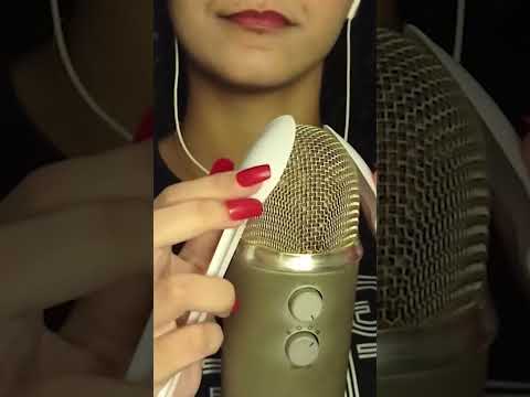 ASMR- Colher no microfone