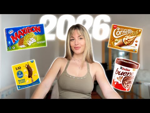 NOVITÀ GELATI 2026🍦(asmr ita) 