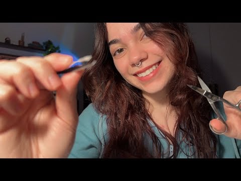 ASMR | Fazendo a sua sobrancelha 