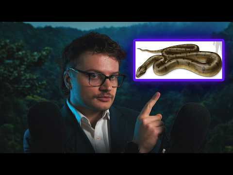 ASMR: Titanoboa, The Largest Snake Ever, The prehistoric giant | Ear-to-ear Whispering