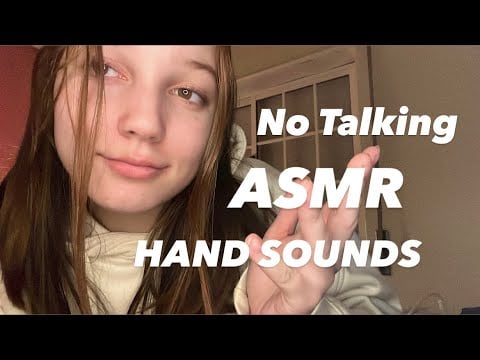 Hand Sounds ASMR | No talking