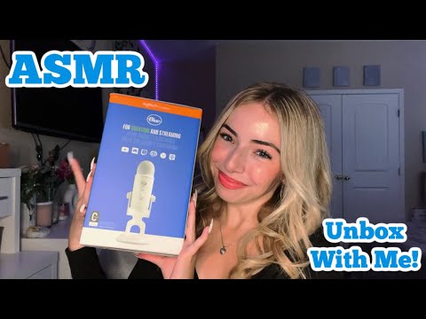 ASMR - Unbox My New Microphone With Me