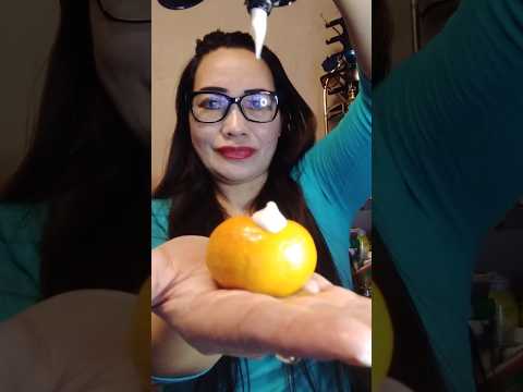 ONE BITE ORANGE#everyone #mukbang #challenge #fruit