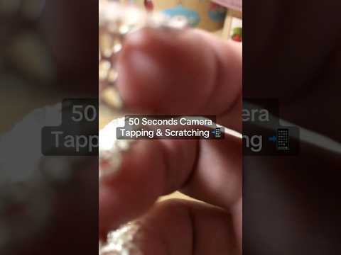 50 Seconds Lofi Camera Tapping & Scratching! #asmr