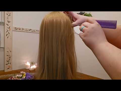 💐 ASMR Relaxation Session w/Scalp Massage, Hair Brushing and Sectioning 💐
