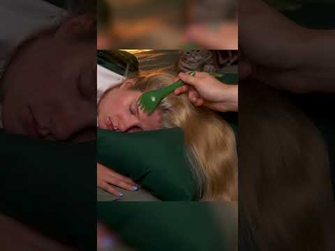 ASMR Hair Brushing to Help You Sleep Instantly 💤
