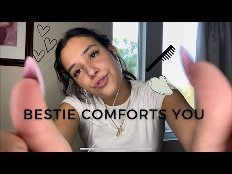 ASMR~ ROLEPLAY Bestie comforts you during a breakup🤍✨