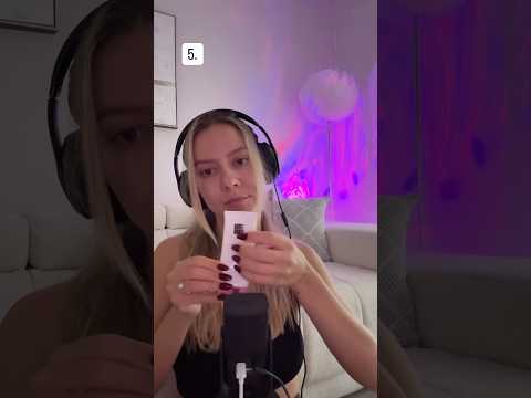 mine is definitely nr. 4 😍 which one did you like the most? #lofiasmr #asmrtriggers #asmrtapping