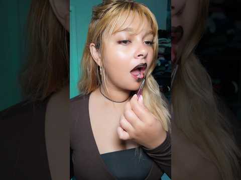 Usando el Lip Stain de Sacheu 💕 #asmr