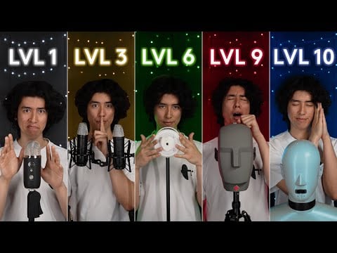 only 0.01% of people can reach level 10 without falling asleep (ASMR)