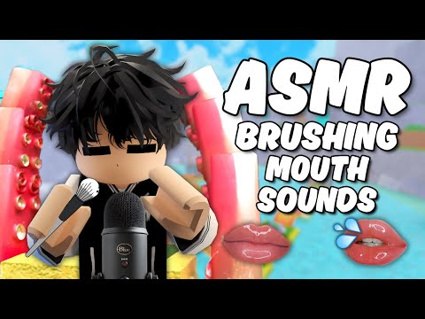 Roblox ASMR ~ BRUSHING you to SLEEP! mouth sounds and whispers 😴