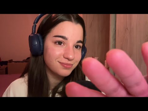 ASMR  mouth sounds & hand movements | limpieza energética | besitos