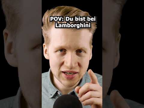 ASMR - POV: Du bist bei Lamborghini! #shorts #asmr #roleplay #deutschasmr