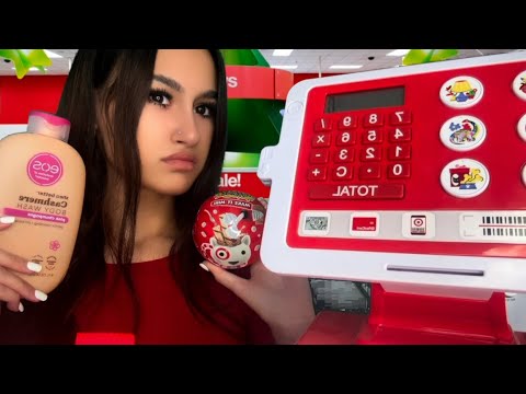 ASMR| SASSY target worker SCANS yours and others ITEMS🙄