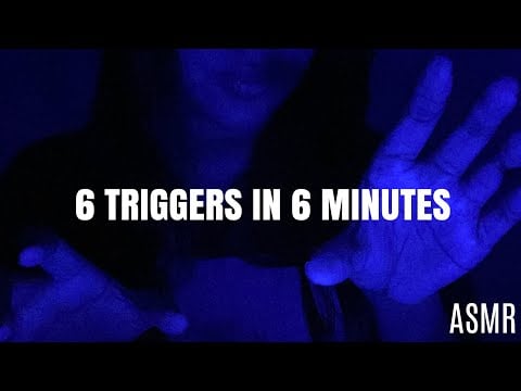 Lofi ASMR Fast & Aggressive 6 Triggers in 6 minutes (No Talking) #asmr