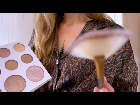ASMR Doing Your Makeup ✨ Layered sounds, gentle personal attention for sleep