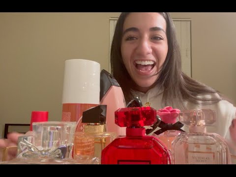 ARABIC ASMR - Trying Perfumes on You, تجربة بارفاناتي عليكم #ASMR #Arabicasmr