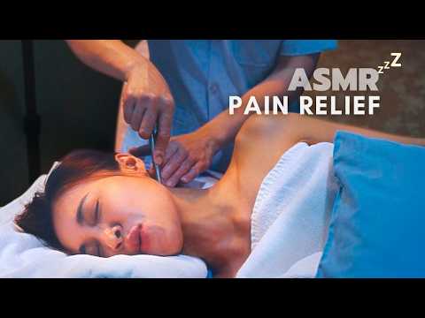 [ASMR] Thai Physical Doctor Fixes My Shoulder Pain | Massage for hunched back - rounded shoulders