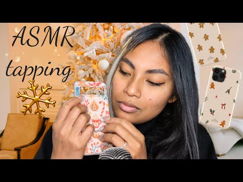 ASMR Showing You My New Phone Cases , Phone Tapping Sounds