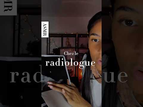 ASMR RP - Radiologue #asmrfr #roleplay #asmr #relax