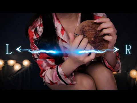 ASMR L--penetration Tapping- R ,Brain Penetrating