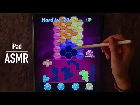 😴 100 Levels of Brain-Melting iPad Puzzle ASMR | Clicky Whispers