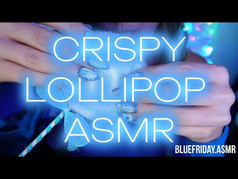 Crispy Lollipop ASMR🩵