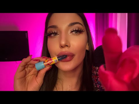 Edible Lipstick Mouth Sounds| ASMR