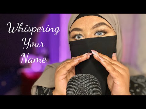 ASMR - Whispering Your Name 5K special ♥️