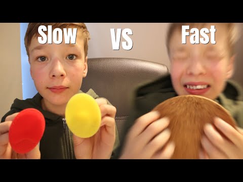 Fast VS Slow ASMR