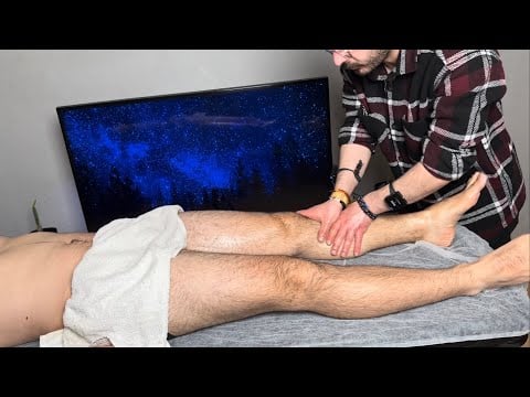 Sensual Male ASMR Massage | Deep Tissue Stress Relief - Asmr Massage For Rilex