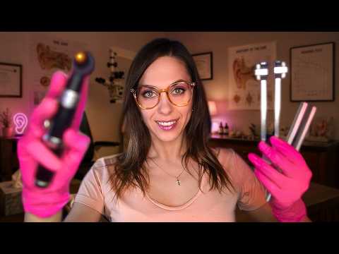 ASMR Ear Cleaning & Medical Ear Exam 💆‍♀️ Whispered Measuring Roleplay for Sleep