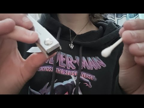 lofi asmr taking off your acrylic nails