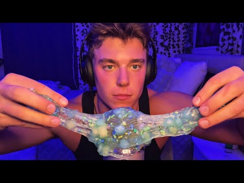 ASMR satisfying slime sounds to make you sleepy 💤