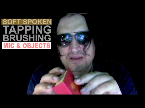 Tapping objects | silk brushing | very relaxing triggers | Soft spoken and whispering tapping ASMR