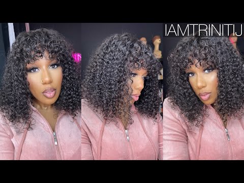 ASMR | Throw & Go Curly Posh Wig (ft. Gorgius Hair)