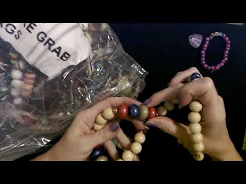 ASMR | Goodwill Jewelry Bag Show & Tell 11-10-2020 (Soft Spoken)