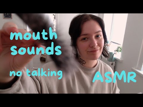 ASMR Pure Mouth Sounds & Brushing Your Face | No Talking