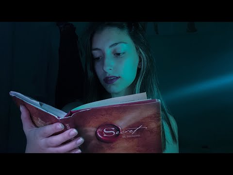 ASMR | Leyendo sobre Ley de Atracción ✨