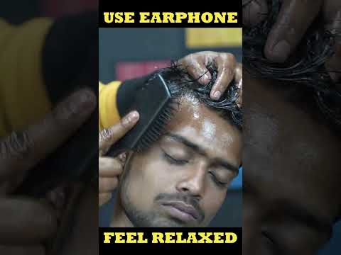 Sleep Like A Baby | Heavy Oil Comb Scrtatching | Neck Cracking | Insomnia Cure ASMR #shorts