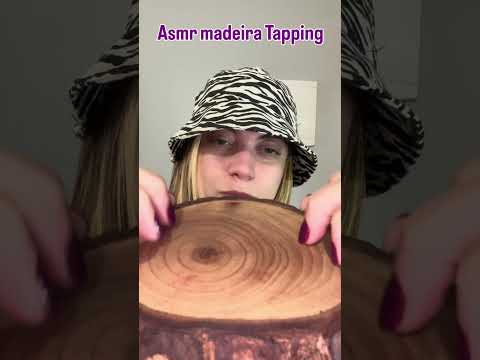 Asmr madeira tapping #asmr #relax #tingles #satisfyling #tapping #asmrshorts