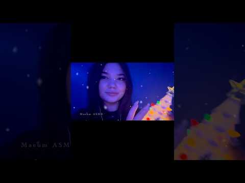 Christmas Trigger Words ASMR + Layered Sounds! #tingles #visualtingle #asmrtingles #relax #asmr